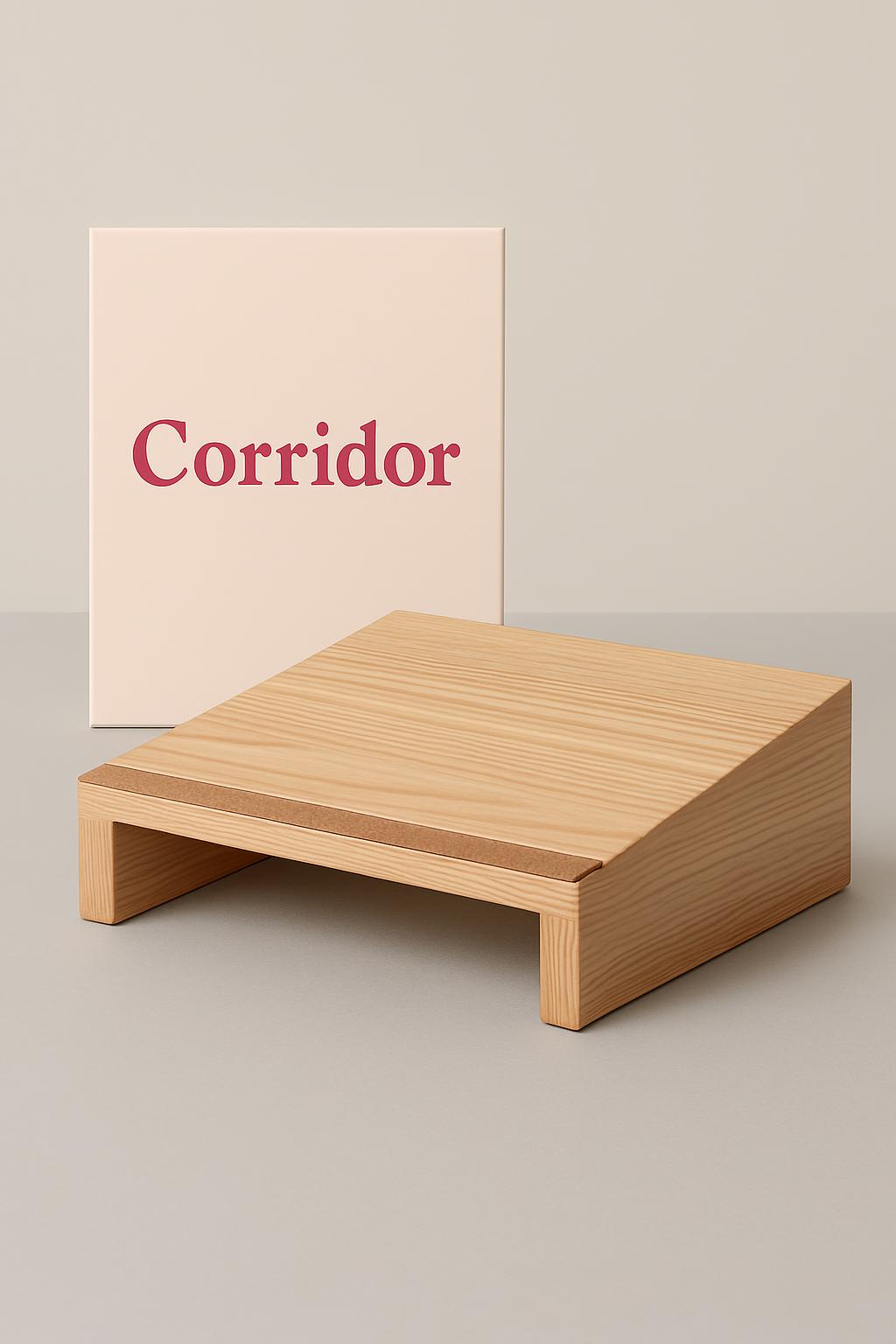 Oak Laptop Riser